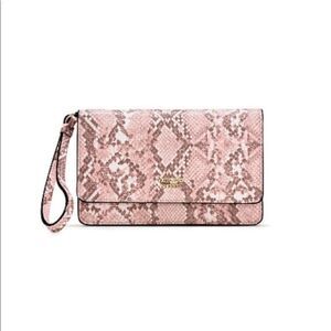 VICTORIA'S SECRET Python Tech Clutch